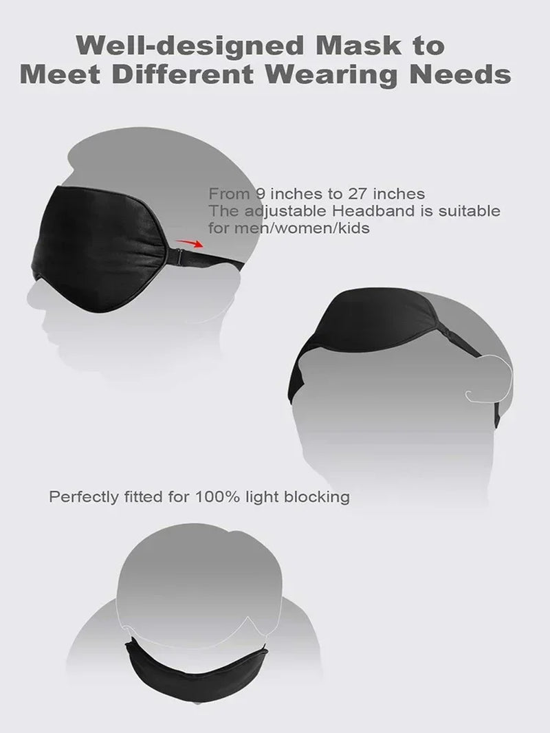 USB Heated Eye Mask Reusable USB Silk Steaming Eye Mask Eye Massager for Sleeping Eye Puffiness anti Dark Circle Patch Eye Care