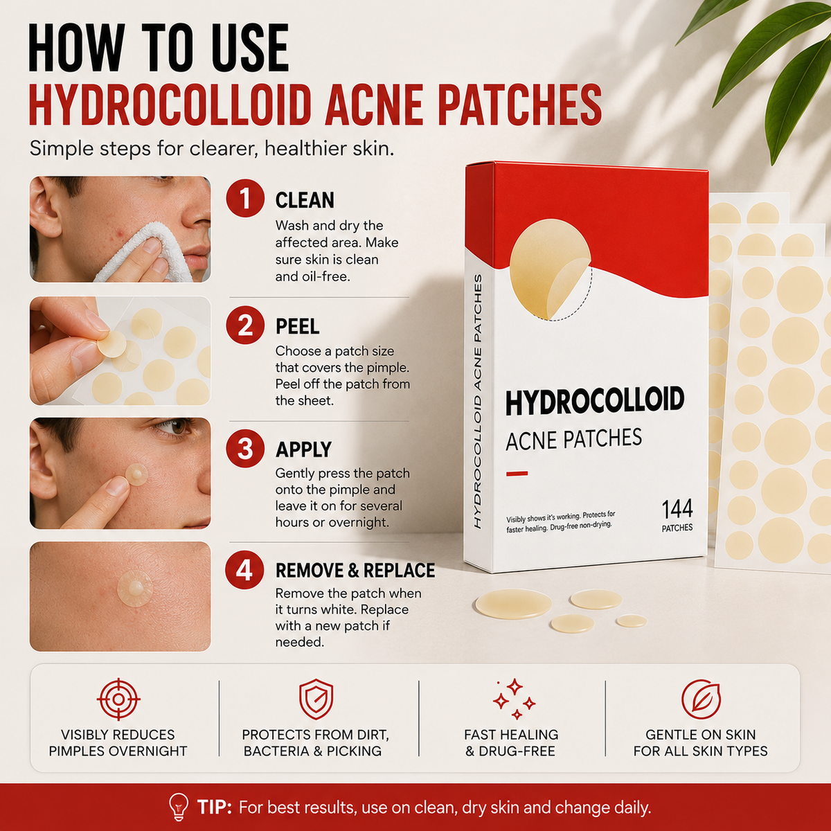 Skin Care Acne Patches