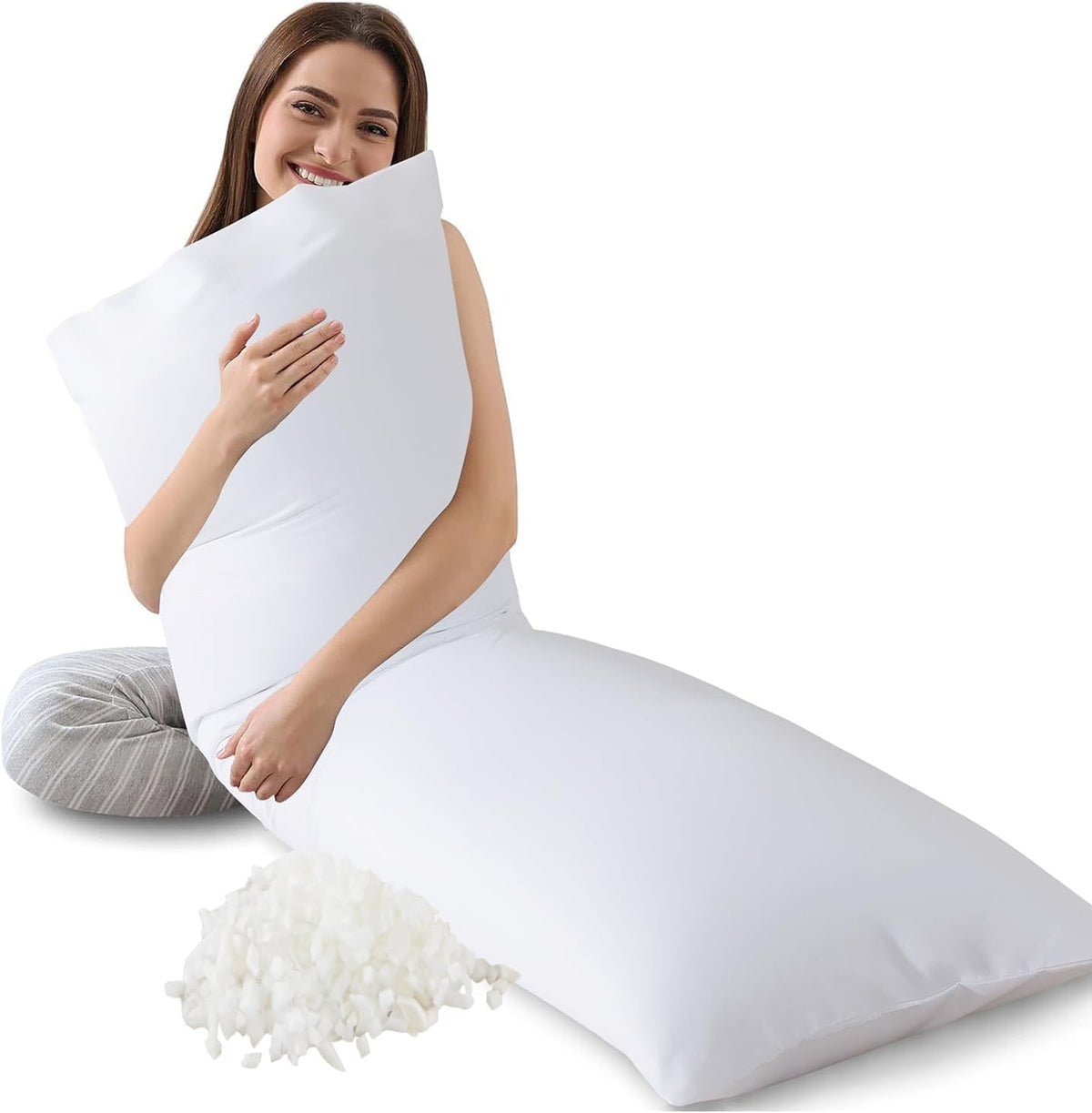 Memory Foam Body Pillow Insert,Bed Pillow for Adults